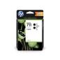 Preview: HP 711 (P2V31A) 2er-Pack schwarz Tintenpatronen