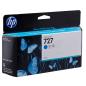 Preview: HP 727 (B3P19A) cyan Tintenpatrone