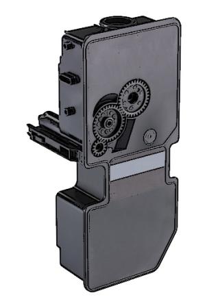 Tonerkassette kompatibel - Schwarz ersetzt TK-5230K