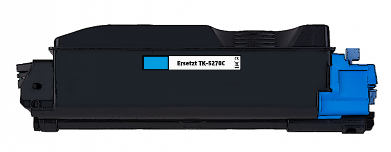 Tonerkassette kompatibel - Cyan ersetzt TK-5270C