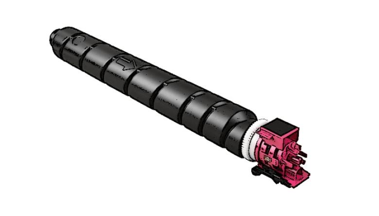 Tonerkassette kompatibel - Magenta ersetzt TK-8325M