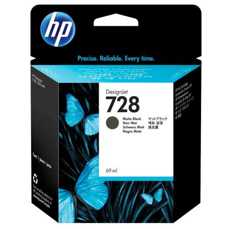 HP 728 (F9J64A) schwarz matt Tintenpatrone