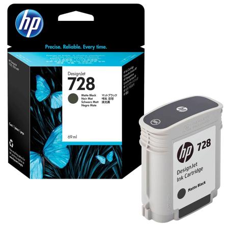 HP 728 (F9J64A) schwarz matt Tintenpatrone