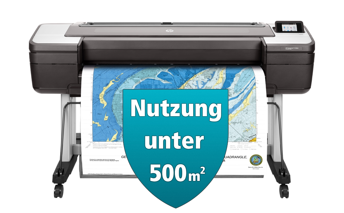 HP DesignJet T1700dr PostScript 44-Zoll-Plotter