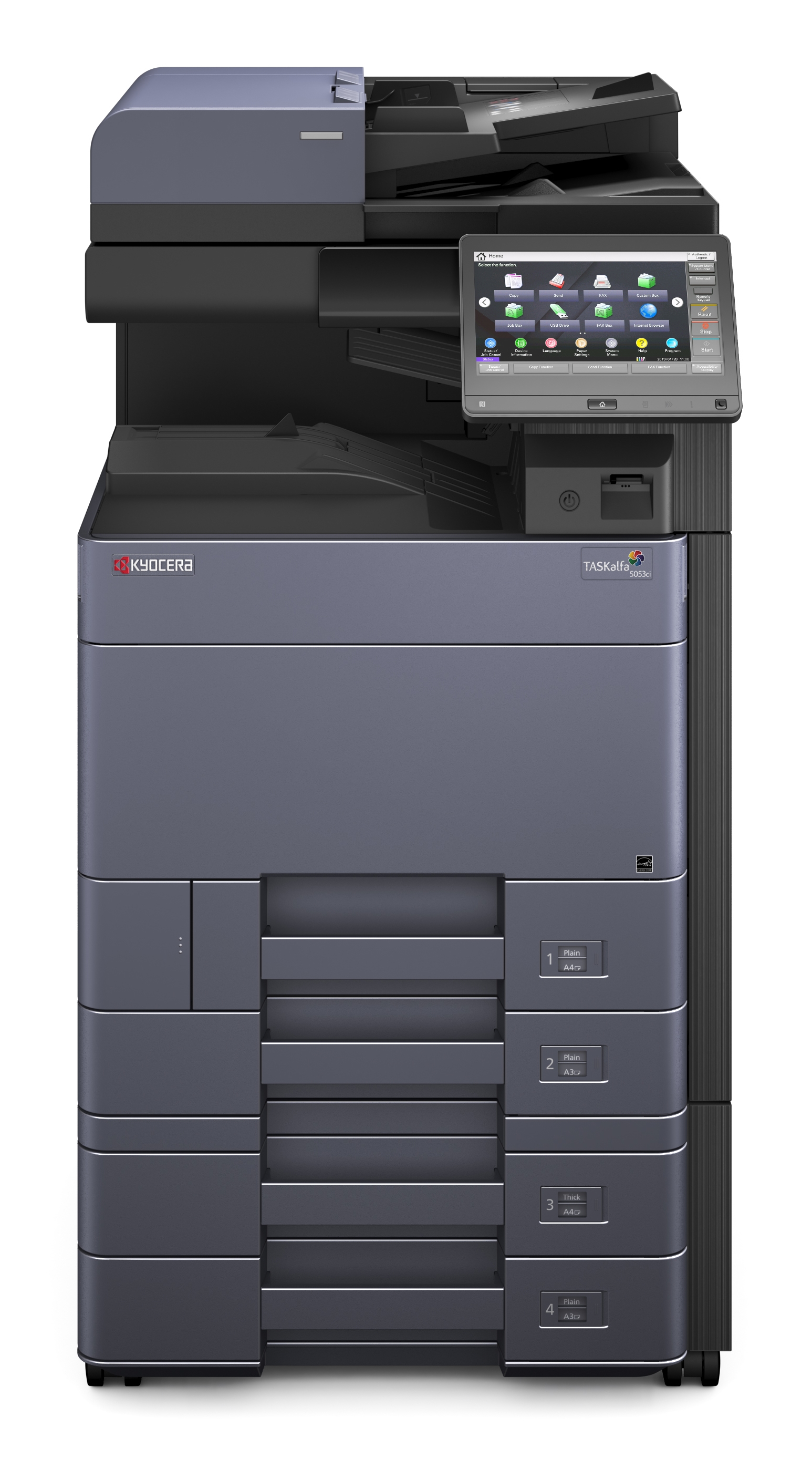 Kyocera TASKalfa 5053ci mit zusätzlichem Papiermodul