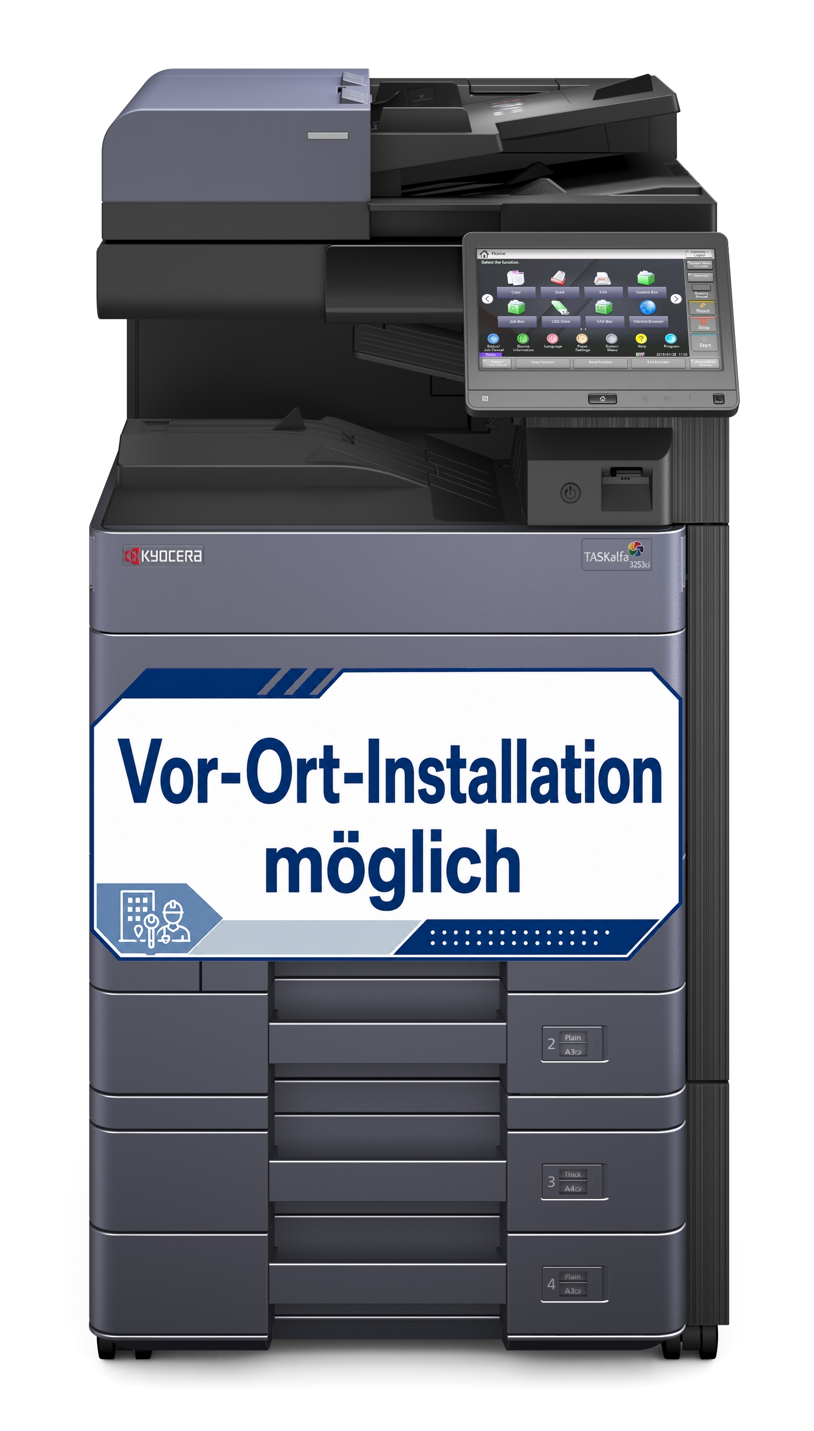 Kyocera TASKalfa 3253ci generalüberholtes A3-Farb-Multifunktionsgerät