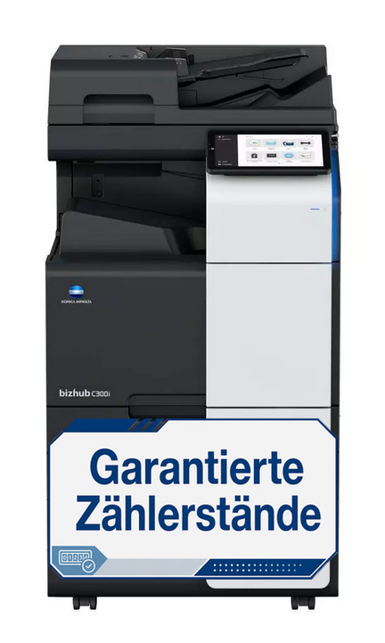 Konica Minolta bizhub C300i generalüberholtes A3-Farb-Multifunktionsgerät mit garantierten Zählerständen