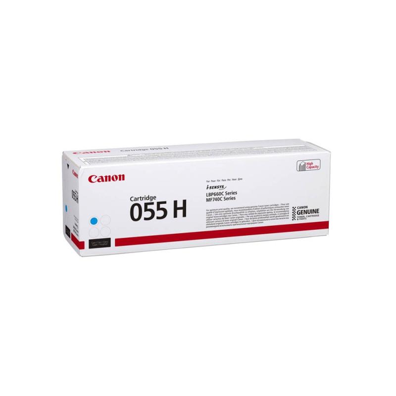 Canon Toner 055H Cyan - 5.900 Seiten Canon Toner 055H Cyan - 5.900 Seiten