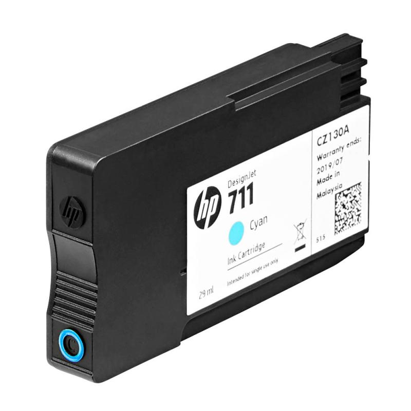 HP 711 (CZ134A) 3er-Pack cyan Tintenpatronen