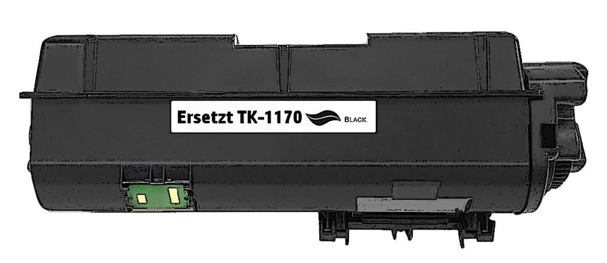 Tonerkassette kompatibel - Schwarz ersetzt TK-1170 Tonerkassette kompatibel - Schwarz ersetzt TK-1170