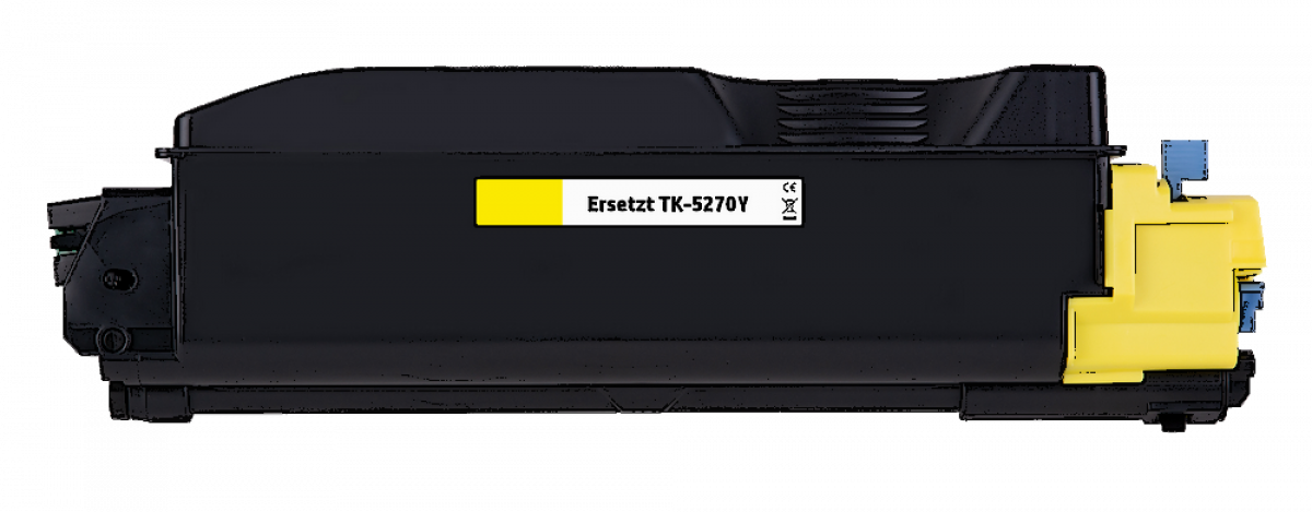 Tonerkassette kompatibel - Yellow ersetzt TK-5270Y