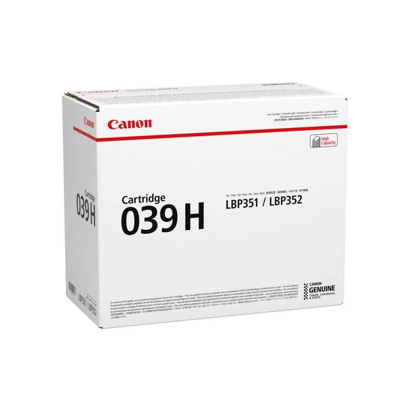 Canon Toner 039H Schwarz - 25.000 Seiten Canon Toner 039H Schwarz - 25.000 Seiten