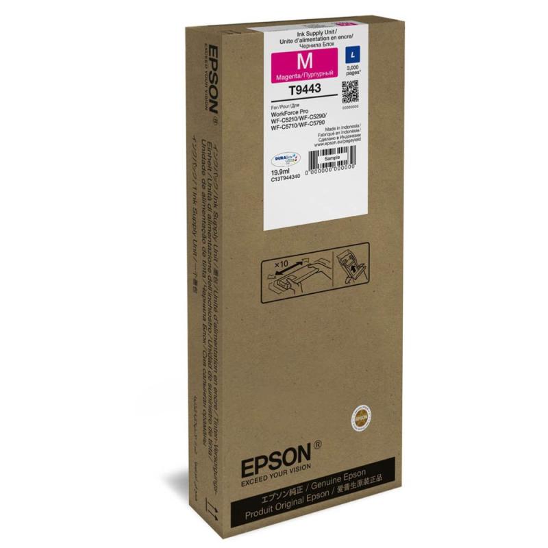 EPSON T9443 Tintenpatrone - Magenta EPSON T9443 Tintenpatrone - Magenta