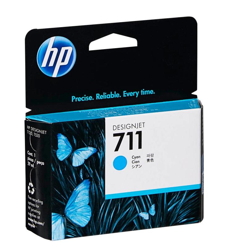 HP 711 (CZ130A) cyan Tintenpatrone