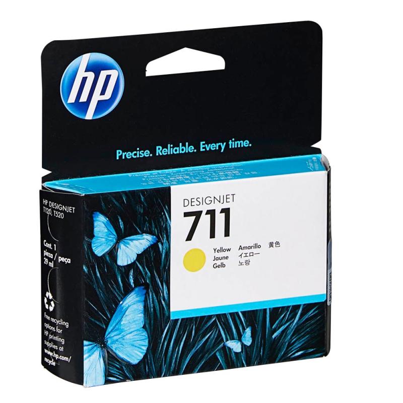 HP 711 (CZ132A) gelb Tintenpatrone