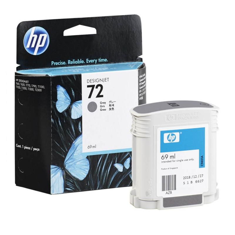 HP 72 (C9401A) grau Tintenpatrone