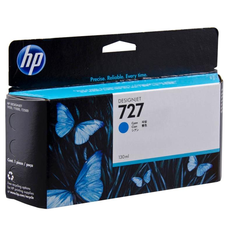 HP 727 (B3P19A) cyan Tintenpatrone