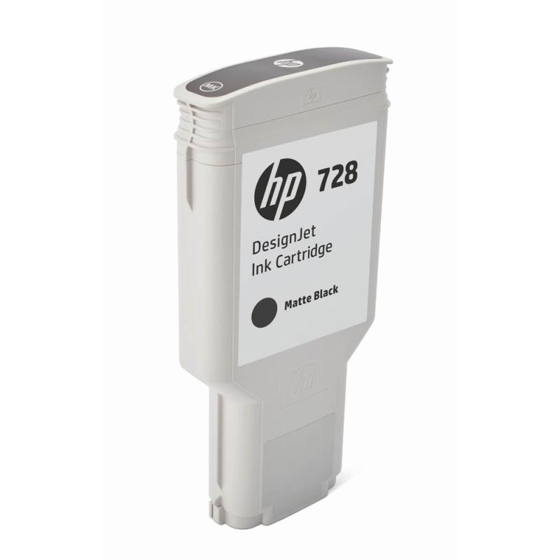 HP 728 (F9J68A) schwarz matt Tintenpatrone